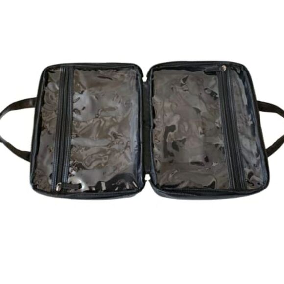 Steve Madden Block Logo Weekender Cosmetic Case - Picture 10 of 10